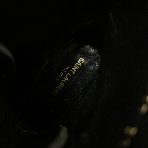 Saint Laurent ysl booties 37 brown - Picture 2 of 5